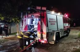 Incendio en una vivienda de 37 entre 171 y 172 : una mujer resultó con quemaduras leves