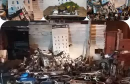 En allanamiento por el robo de una bici encontraron motores de motos y drogas