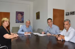 Convenio de la comuna con la Facultad de Arquitectura de la UNLP