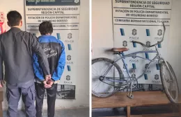 No quería caminar: fue detenido por robar una bicicleta