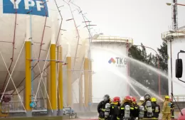 Simulacro de emergencia de YPF
