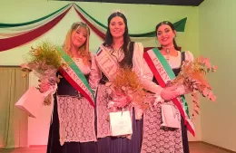 Emotiva cena de elección de la Representante Cultural Italiana