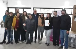 Entregaron maquinarias a Unidades Productivas de panificados