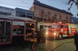 Incendio y rescate en una vivienda de la calle Nueva York