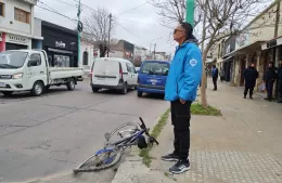 Ciclista atropellada en Avenida Montevideo entre 17 y 18