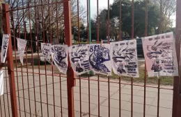 Se realizó una muestra cultural denunciando el ajuste que sufre la educación publica