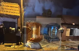 Voraz incendio: una familia perdió todo y necesitan ayuda