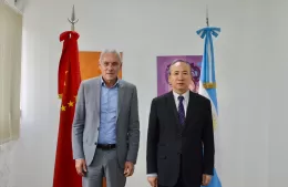 Cagliardi recibió al embajador de la República Popular China y analizaron oportunidades de desarrollo para Berisso