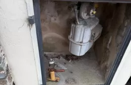 Otra vez el cobre: vecinos amanecieron con los reguladores de gas cortado