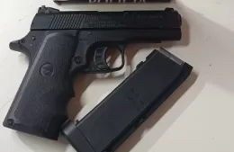 Dos adolescentes aprehendidos por intento de robo a mano armada