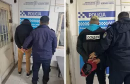 Dos detenidos mientras desarmaban una moto en plena calle