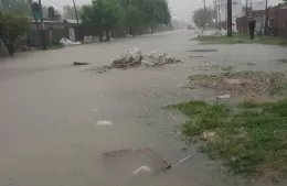 Berisso bajo agua: cayeron más de 100 milímetros