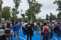 Con fuerte respaldo provincial y eje en la inclusión, inauguraron el playón deportivo “Abuelas de Plaza de Mayo”