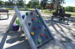 Se inauguró en Villa Nueva el Parque Recreativo “Abuelas de Plaza de Mayo”