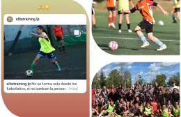 Dana, la joven promesa del fútbol que sueña en grande