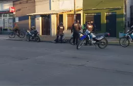 Persecución y choque en Avenida Montevideo