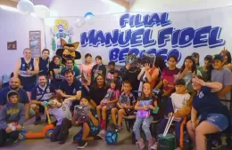 Con fuerte impronta social, la filial gimnasista de Berisso sigue creciendo