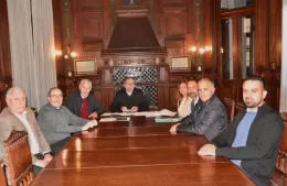Se firmó la escritura de donación de la parcela de la Parroquia San José Obrero Pascual Ruperto
