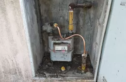 Nuevos robos de conexiones de gas durante la madrugada