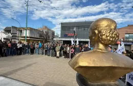 Berisso record&oacute; a Evita con un acto organizado por el Partido Justicialista