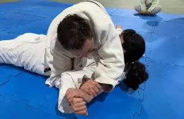 Escuela Municipal de Judo en el Gimnasio del Barrio Juan B. Justo