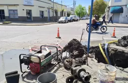 Trabajos de ABSA en Montevideo y 21