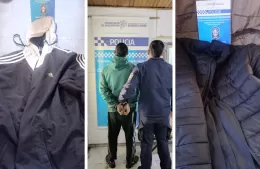 Andaban con frío: los detuvieron tras robar una campera