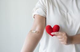 Jornada de donación de sangre en el Rotary Club
