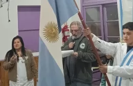 Presencia del CEVECIM en la Promesa a la Bandera de la Escuela N° 6
