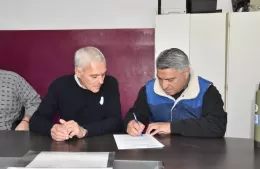 Se firmó el acta que dará inicio a la obra de cubiertas en la Escuela de Arte y Estética