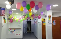 La guardia del Hospital festejó el Día de las Infancias