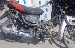 Operativo de saturación permitió recuperar moto robada