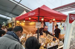 Emprendedores mostraron la diversidad gastronómica de la Fiesta del Vino