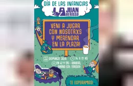 La Juan Berisso invita a celebrar el Día de las Infancias en el barrio Santa Teresita