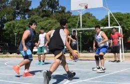 Repusieron los aros del Parque Cívico: pedido a la comunidad para cuidarlos