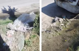 Reclamo vecinal por acumulación de basura en la calle 33 ex 93